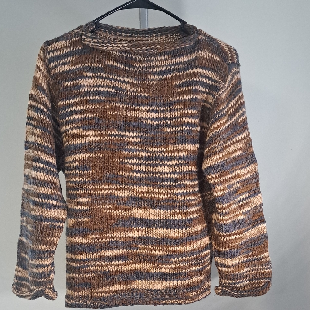 Women's Multitone Knit Sweater By AVALIN